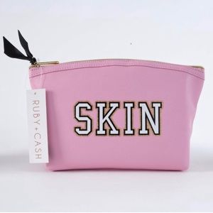 Ruby+Cash Dome Makeup Pouch - Skin Pink